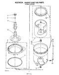 Diagram for 04 - Agitator, Basket And Tub