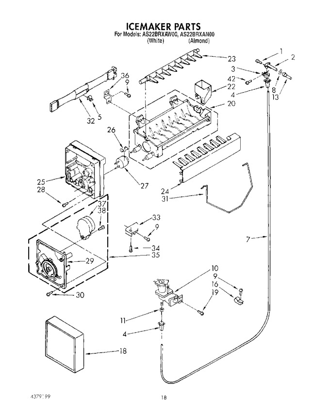 Diagram for AS22BRXAW00