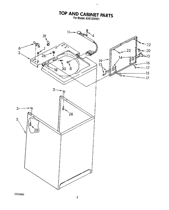 Diagram for AX5133VW1