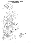 Diagram for 03 - Refrigerator Shelf Parts