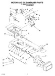 Diagram for 05 - Motor And Ice Container Parts