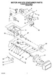 Diagram for 05 - Motor And Ice Container Parts