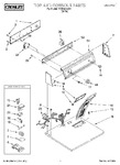 Diagram for 01 - Top And Console, Lit/optional