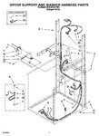 Diagram for 05 - Dryer Support And Washer Harness Parts