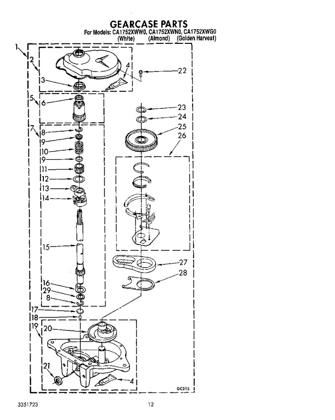 Diagram for CA1752XWN0