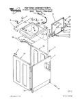 Diagram for 01 - Top And Cabinet, Lit/optional