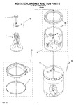 Diagram for 06 - Agitator, Basket And Tub