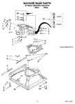 Diagram for 07 - Machine Base Parts