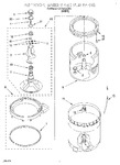 Diagram for 05 - Agitator, Basket And Tub