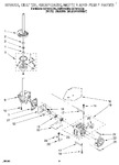 Diagram for 07 - Brake, Clutch, Gearcase, Motor And Pump