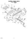 Diagram for 02 - Control Panel Parts