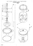 Diagram for 05 - Agitator, Basket And Tub