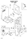 Diagram for 02 - Cabinet Parts