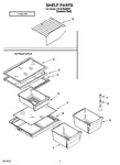 Diagram for 05 - Shelf Parts, Optional Parts (not Included)