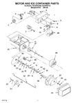 Diagram for 05 - Motor And Ice Container