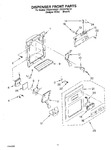 Diagram for 08 - Dispenser Front