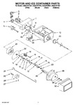 Diagram for 05 - Motor And Ice Container Parts