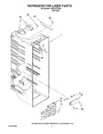 Diagram for 02 - Refrigerator Liner Parts