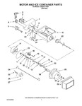 Diagram for 05 - Motor And Ice Container Parts