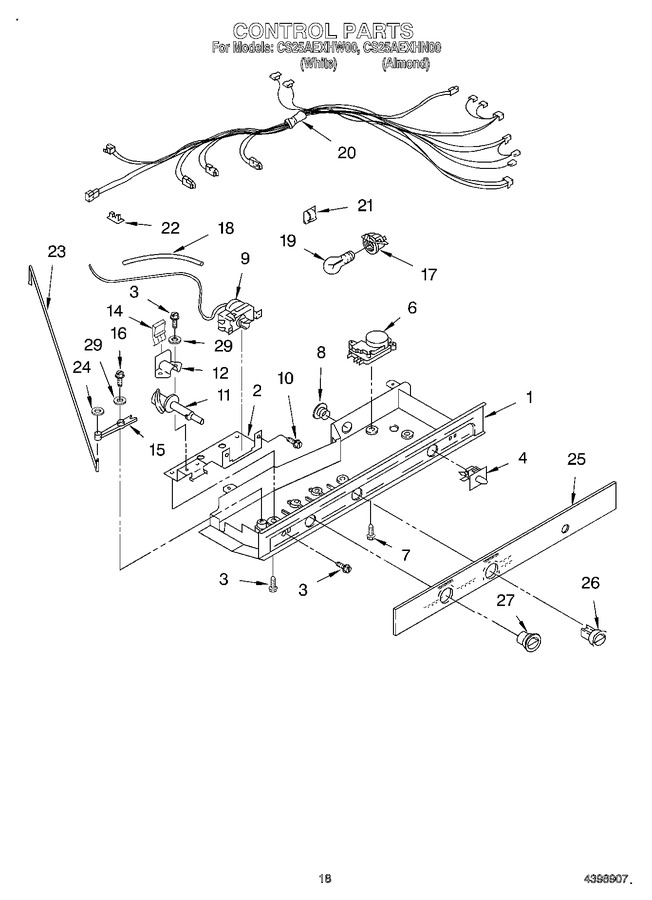 Diagram for CS25AEXHN00