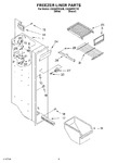 Diagram for 04 - Freezer Liner