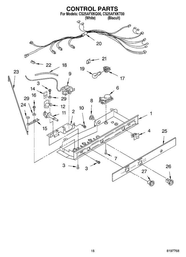 Diagram for CS25AFXKT00