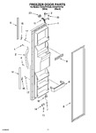 Diagram for 07 - Freezer Door Parts