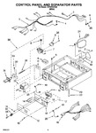 Diagram for 04 - Control Panel And Separator Parts