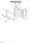 Diagram for 02 - Freezer Door Parts