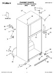 Diagram for 01 - Cabinet Parts