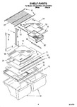 Diagram for 03 - Shelf Parts