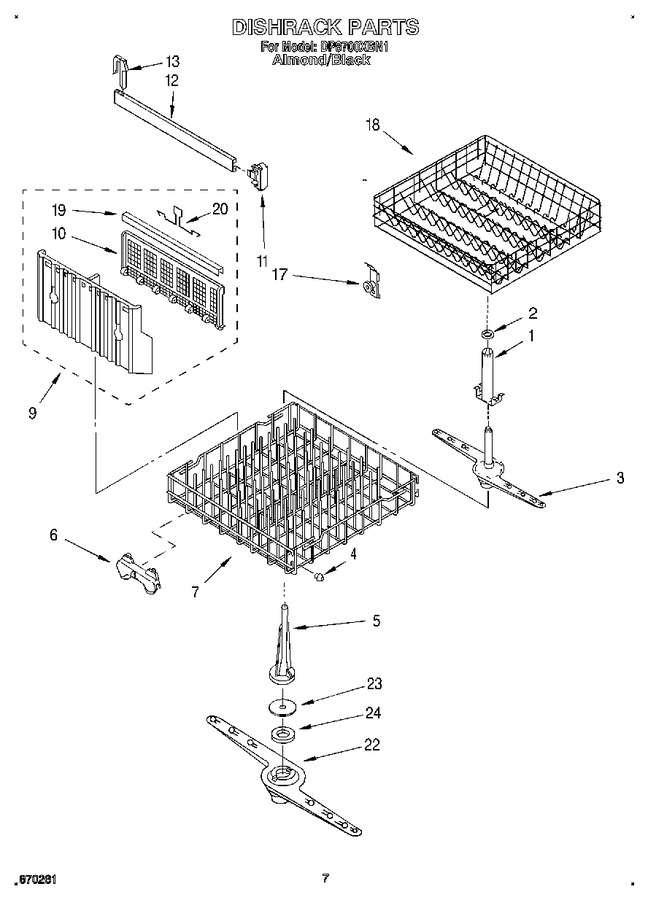 Diagram for DP8700XBN1