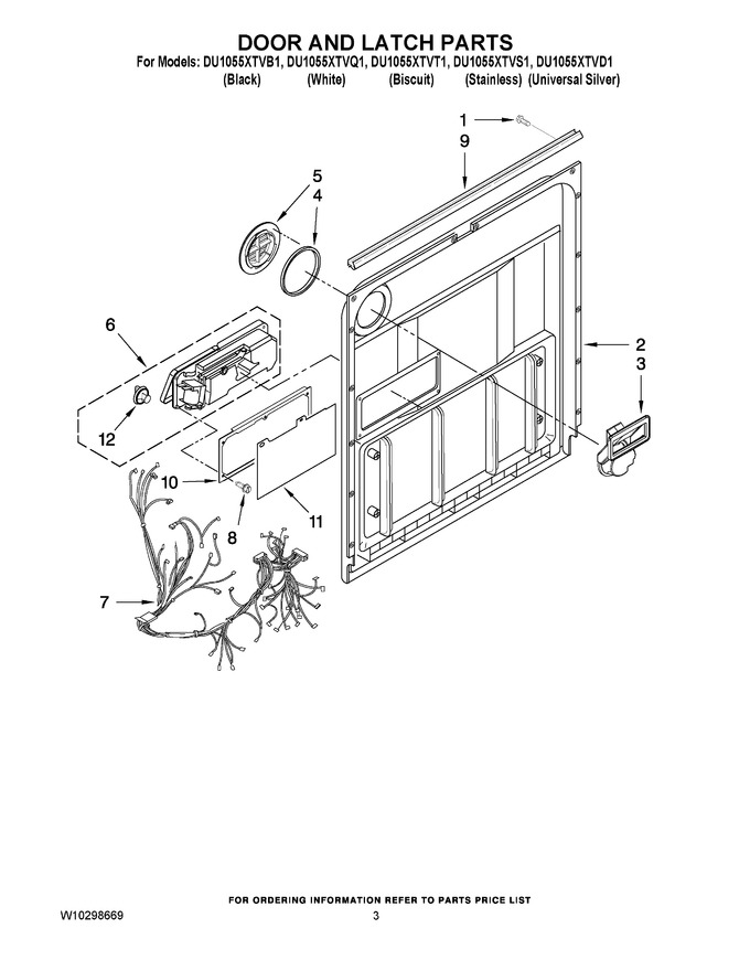 Diagram for DU1055XTVD1