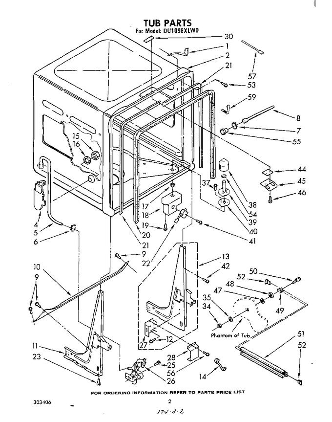 Diagram for DU1098XLW0