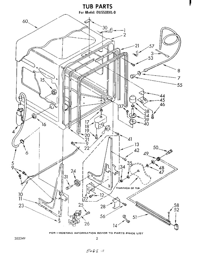 Diagram for DU5500XL0