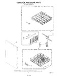 Diagram for 05 - Dishrack And Panel