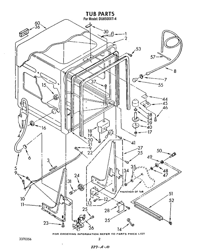 Diagram for DU8500XT4