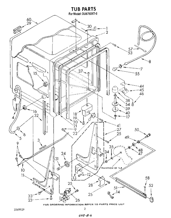 Diagram for DU8750XT0