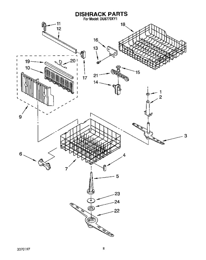 Diagram for DU8770XY1