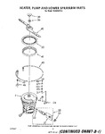 Diagram for 04 - Heater, Pump, And Lower Spray Arm