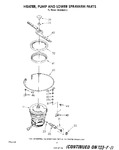 Diagram for 04 - Heater, Pump And Lower Spray Arm