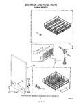 Diagram for 05 - Dishrack And Panel