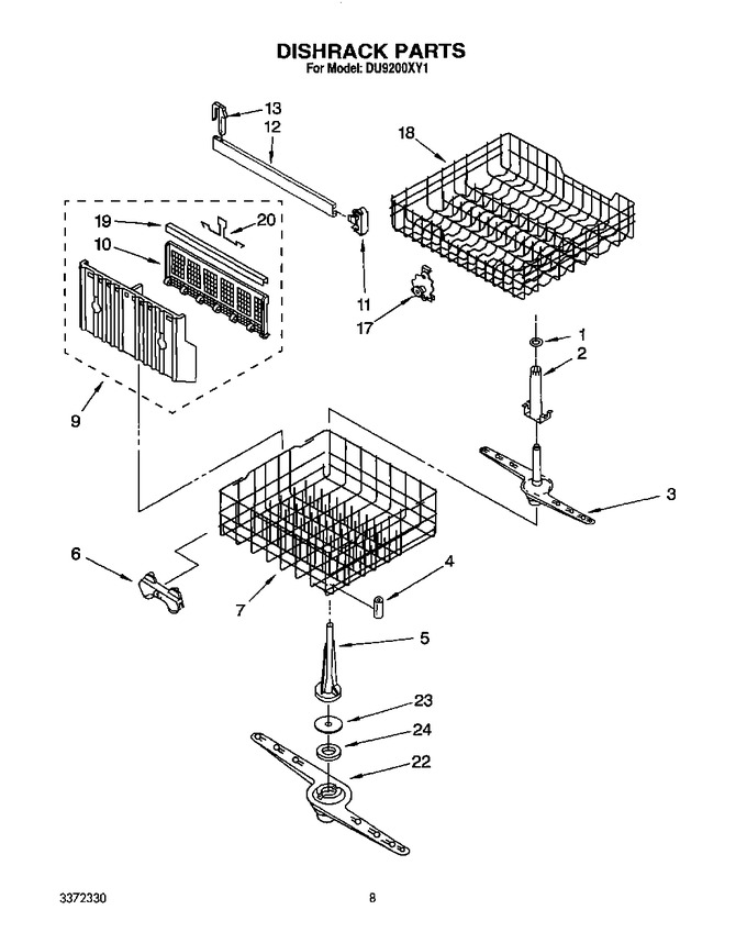 Diagram for DU9200XY1