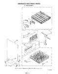 Diagram for 05 - Dishrack And Panel