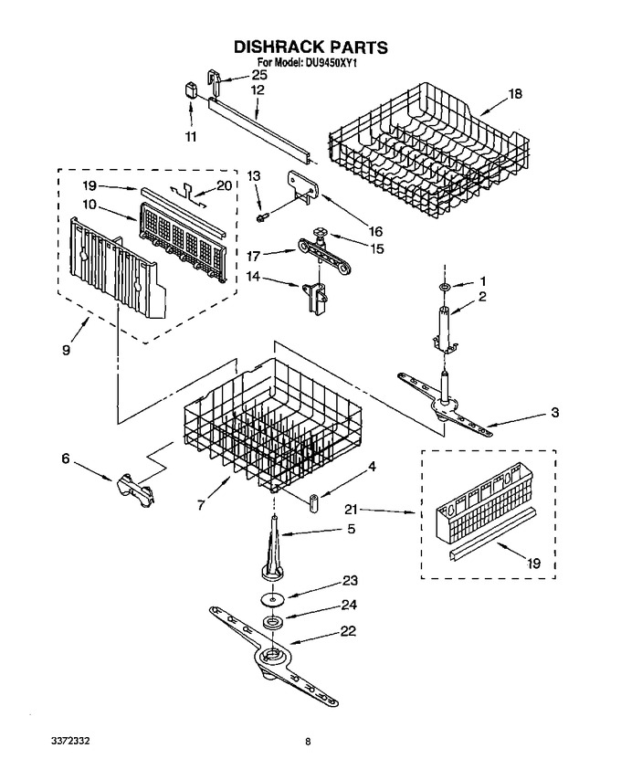 Diagram for DU9450XY1