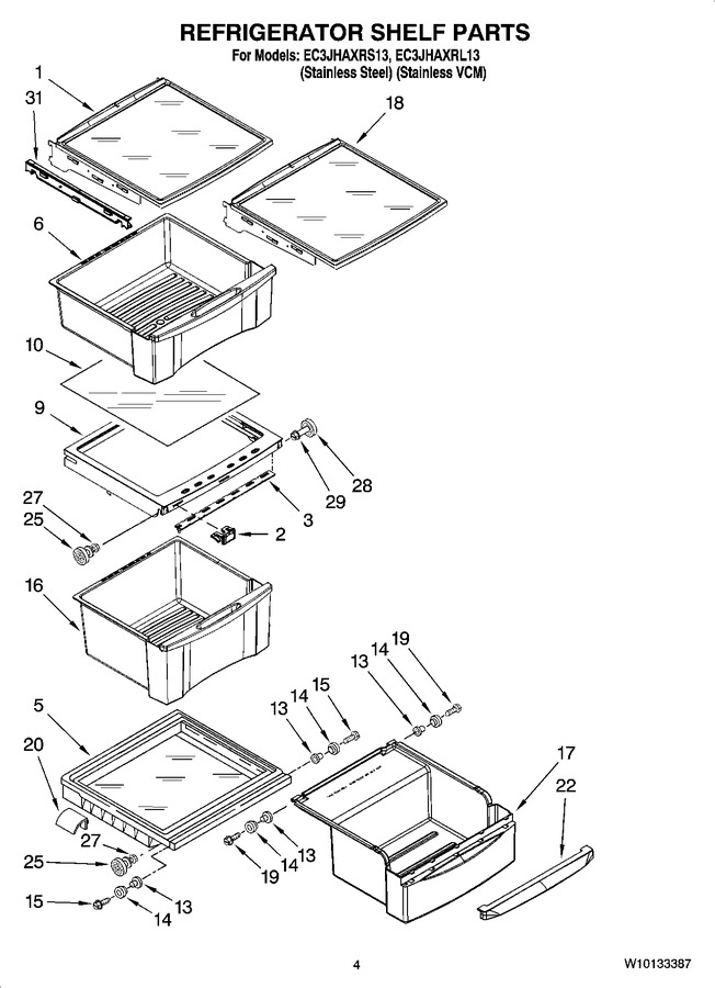 Diagram for EC3JHAXRS13