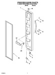 Diagram for 05 - Freezer Door Parts