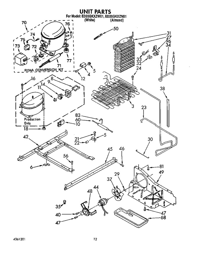 Diagram for ED20GKXZW01