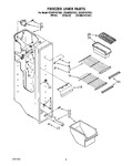 Diagram for 04 - Freezer Liner