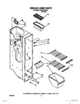 Diagram for 05 - Freezer Liner